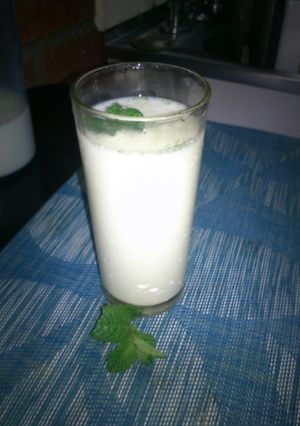 Una foto de Ayran, bebida refrescante