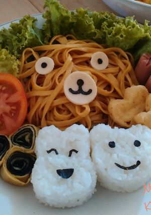 Foto resep Bento Imut, Mudah & Praktis