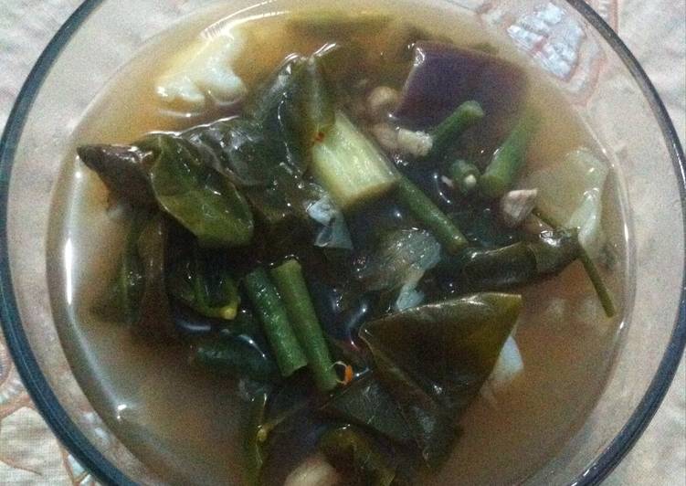 Sayur asem terasa terasi