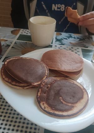 صورة لوصفة بان كيك صحي