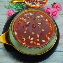 A picture of Plum chutney - Plum ki Khatti Meethi Tangy Chutney.
