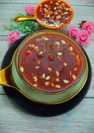 A picture of Plum chutney - Plum ki Khatti Meethi Tangy Chutney.