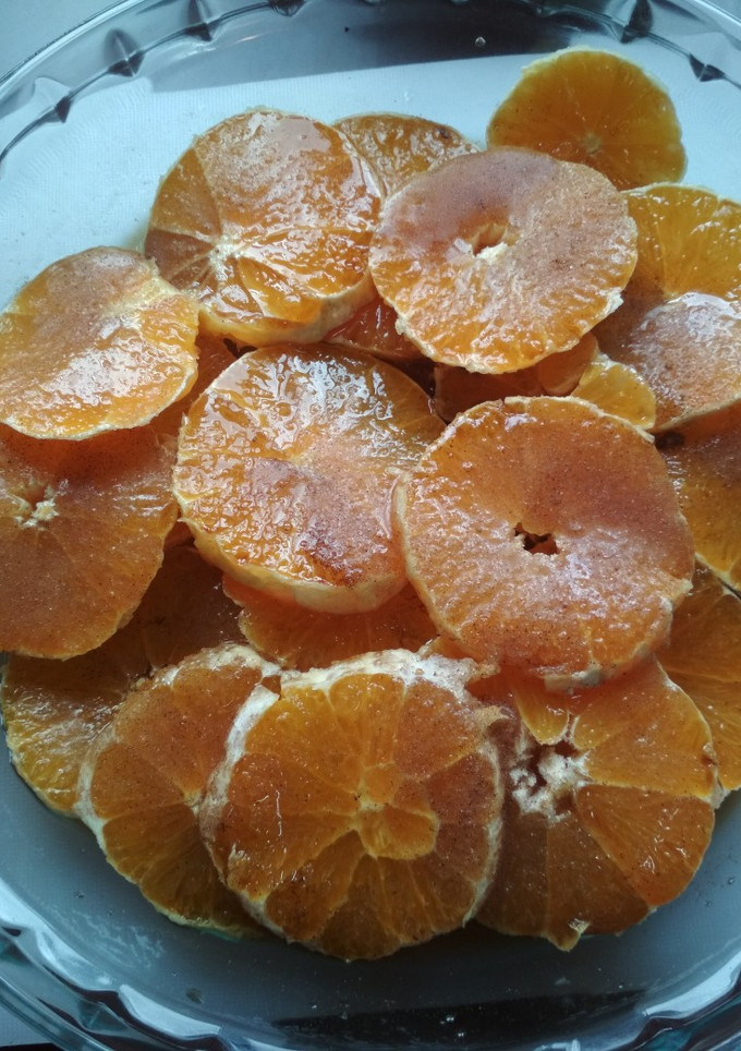 Una foto de Naranja preparada