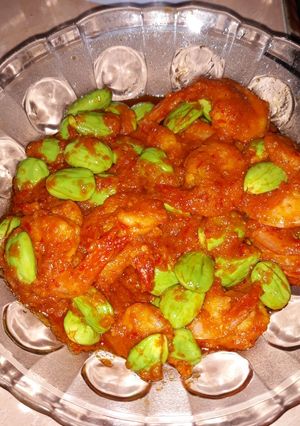 Foto resep Udang pete sambal balado