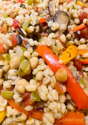 A picture of Pearl Barley Bake.