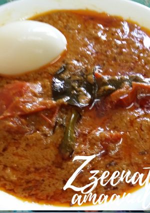 A picture of Hyderabadi Baghare Tamatar.