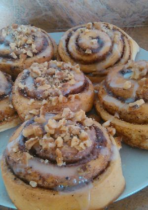 Una foto de Rollos de Canela (Cinnamon Rolls)