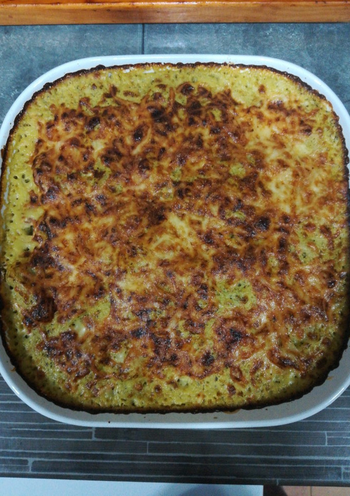 Una foto de Gratinado de verduras con bechamel de calabacín