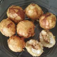 Bola bola ubi jalar isi tuna রেসিপির প্রধান ছবি