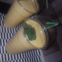 A picture of Mango lassi.