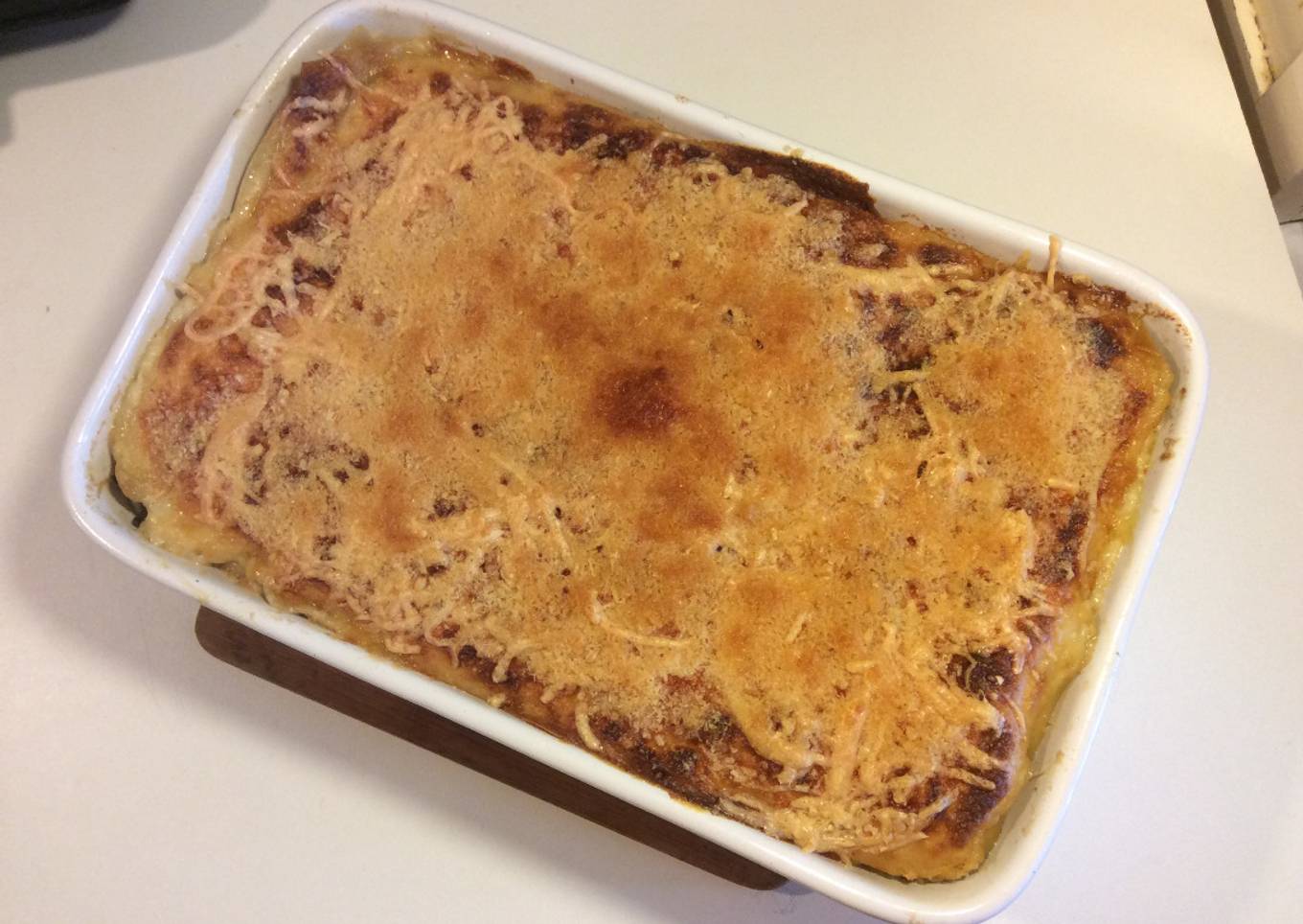 Lasagnes aux blettes et au canard