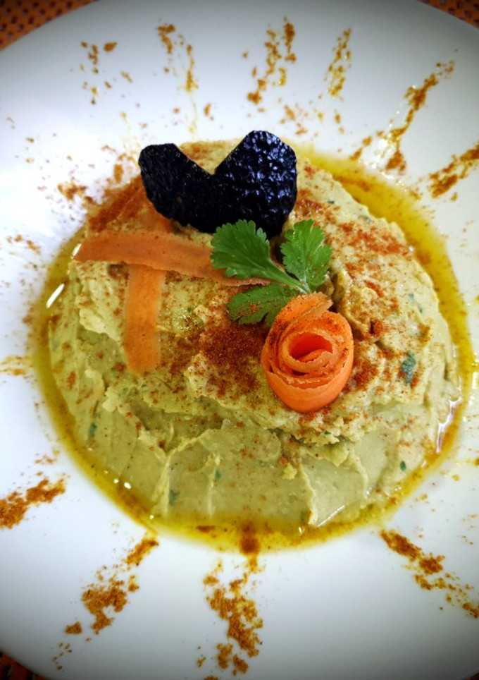 Una foto de Hummus de Aguacate