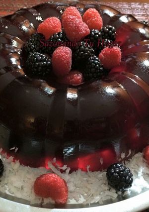 Una foto de Gelatina de refresco💖