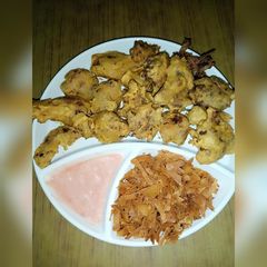 Crispy Chicken Pakora A picture of Crispy Chicken Pakora.