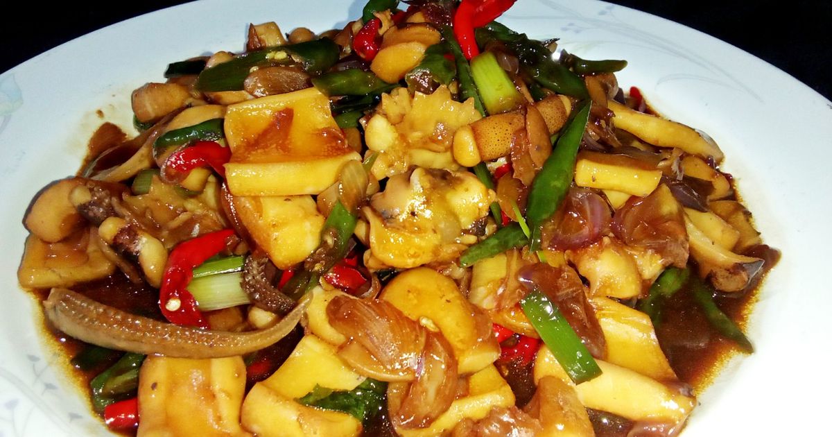 Cumi Saus Teriyaki