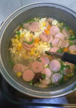 Foto resep Sup 🌽 jagung manis