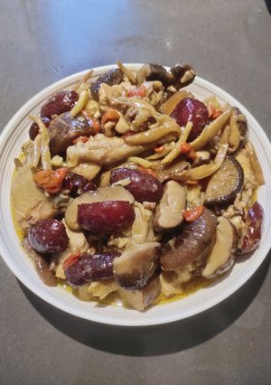 A picture of Steam Chicken.