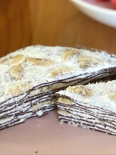 A picture of Sugar-free pancake cake 🥞.