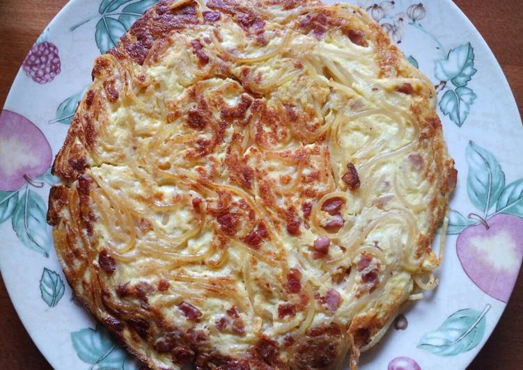 How to Prepare Award-winning Spaghetti frittata