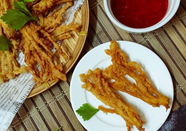 Easiest Way To Prepare Perfect Crispy Enoki Awesome Resipi