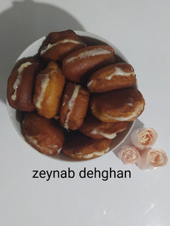 عکسی از دستور پیراشکی کرم دار 🥯
