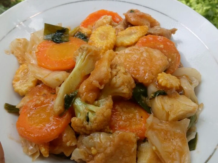 Cara Gampang Membikin Resep Capcay Bakso Kekiyan yang Bikin Ngiler Anti Ribet, Lezat Sekali