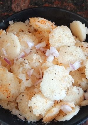 A picture of Mini idli.