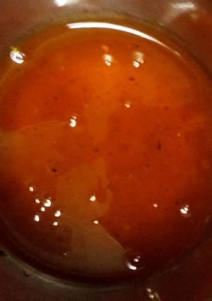 A picture of Imli chutney.