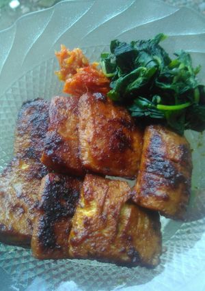 Foto resep Tahu Bakar (dengan sisa bumbu ungkep)