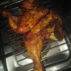 A picture of Chicken Tikka[ Own recipe].