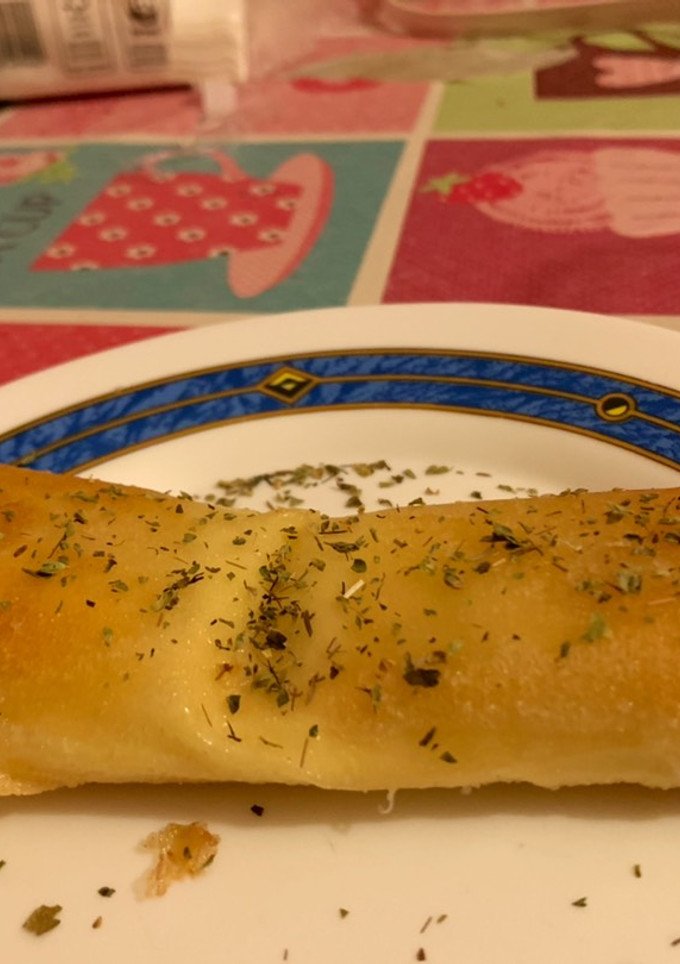 Una foto de Rollo de queso y tortilla francesa