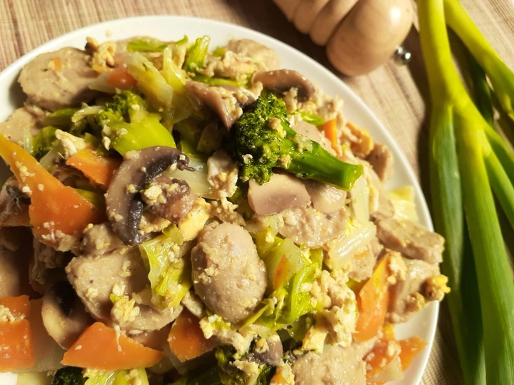 Cara Gampang Menyiapkan Resep Capcay Sayur Bakso yang Lezat Anti Ribet, Lezat