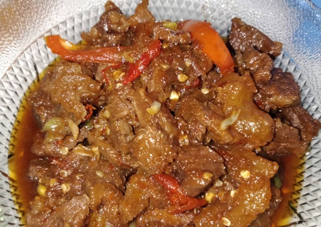 Daging sapi rica rica