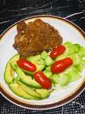 Saludable  Ensalada Mixta y Bictec 🥙🥩