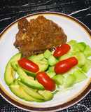 Saludable  Ensalada Mixta y Bictec 🥙🥩