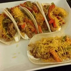 A picture of Chicken Fajitas.