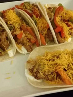 A picture of Chicken Fajitas.