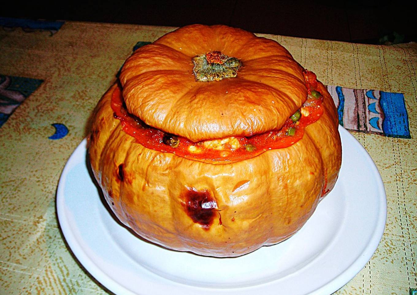 Calabaza "sorpresa" para toda la familia
