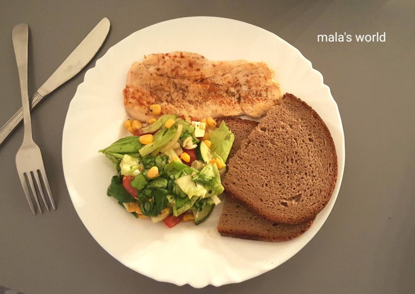 Ayam dan Salat ala Miranda Kerr