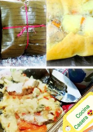 Una foto de Tamales Colombianos livianos sin manteca ni exceso de grasa🇨🇴