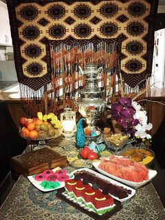 عکسی از دستور یلدا همه مبارک و شاد