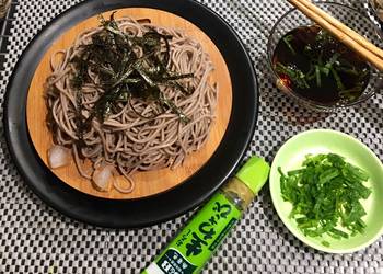 Resep Baru Zaru soba (soba dingin) Enak dan Sehat