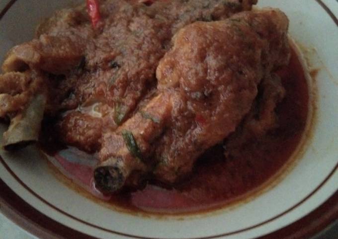 Resep Ayam bumbu rujak 🌼, Enak Banget