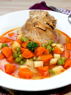 Zöldséges nyúlleves recept fotója