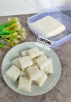 Foto resep Lontong Magic Com