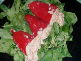 Pimientos de piquillo rellenos con Thermomix