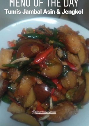 Foto resep Tumis Jambal Asin dan Jengkol