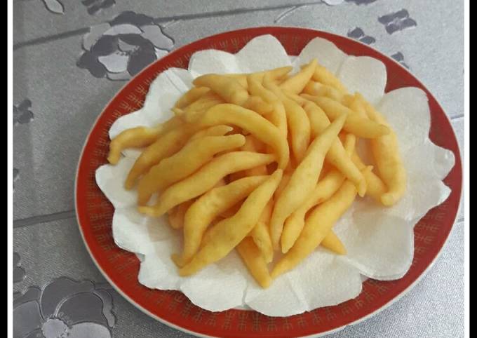 Telur gabus keju