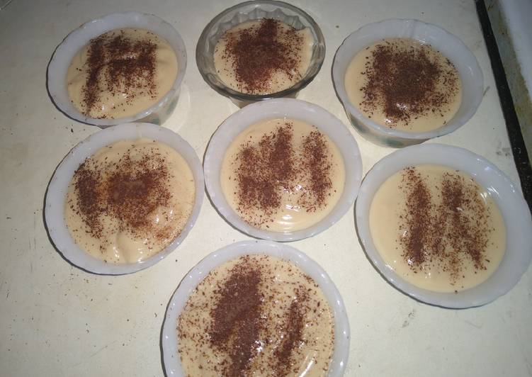 Postre serenito casero