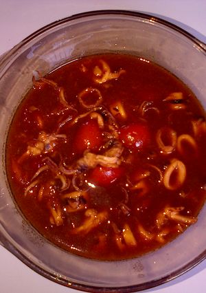 Foto resep Cumi kuah Asam Manis